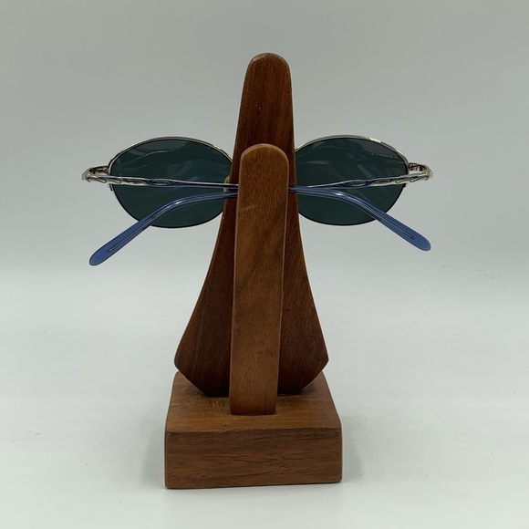 JSG Silver Oval Sunglasses Eyeglasses Frames - Picture 4 of 6